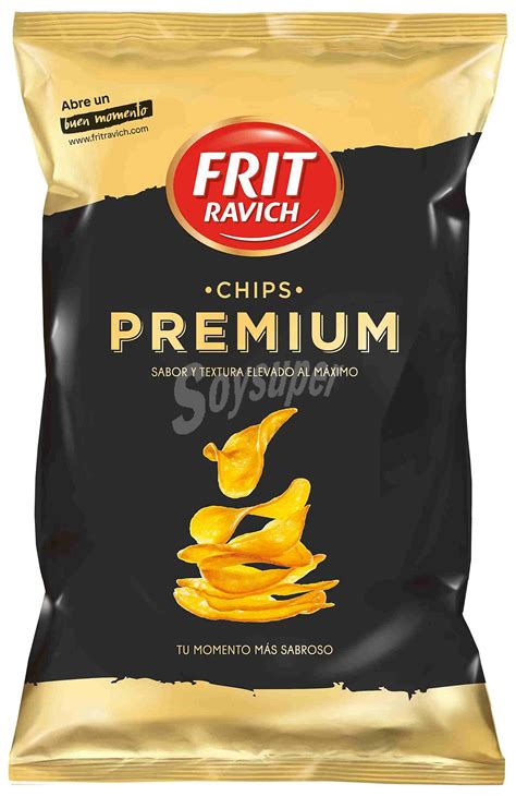 premium patatad|patatas fritas in a can.